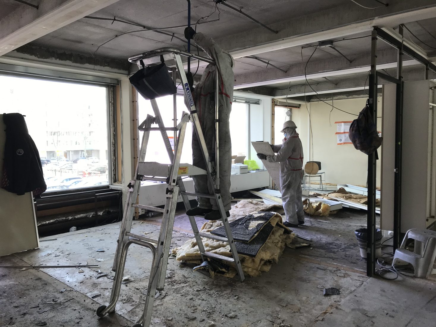 Curage avant déconstruction ou réhabilitation, et réemploi de matériaux — MILLOT TP