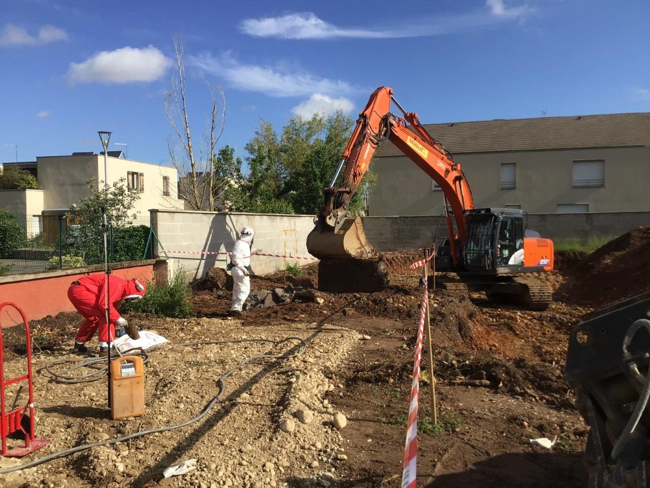 Terrassement et dépollution de sol — MILLOT TP