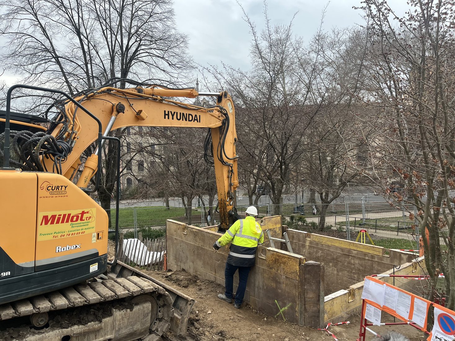 Terrassement archéologique — MILLOT TP