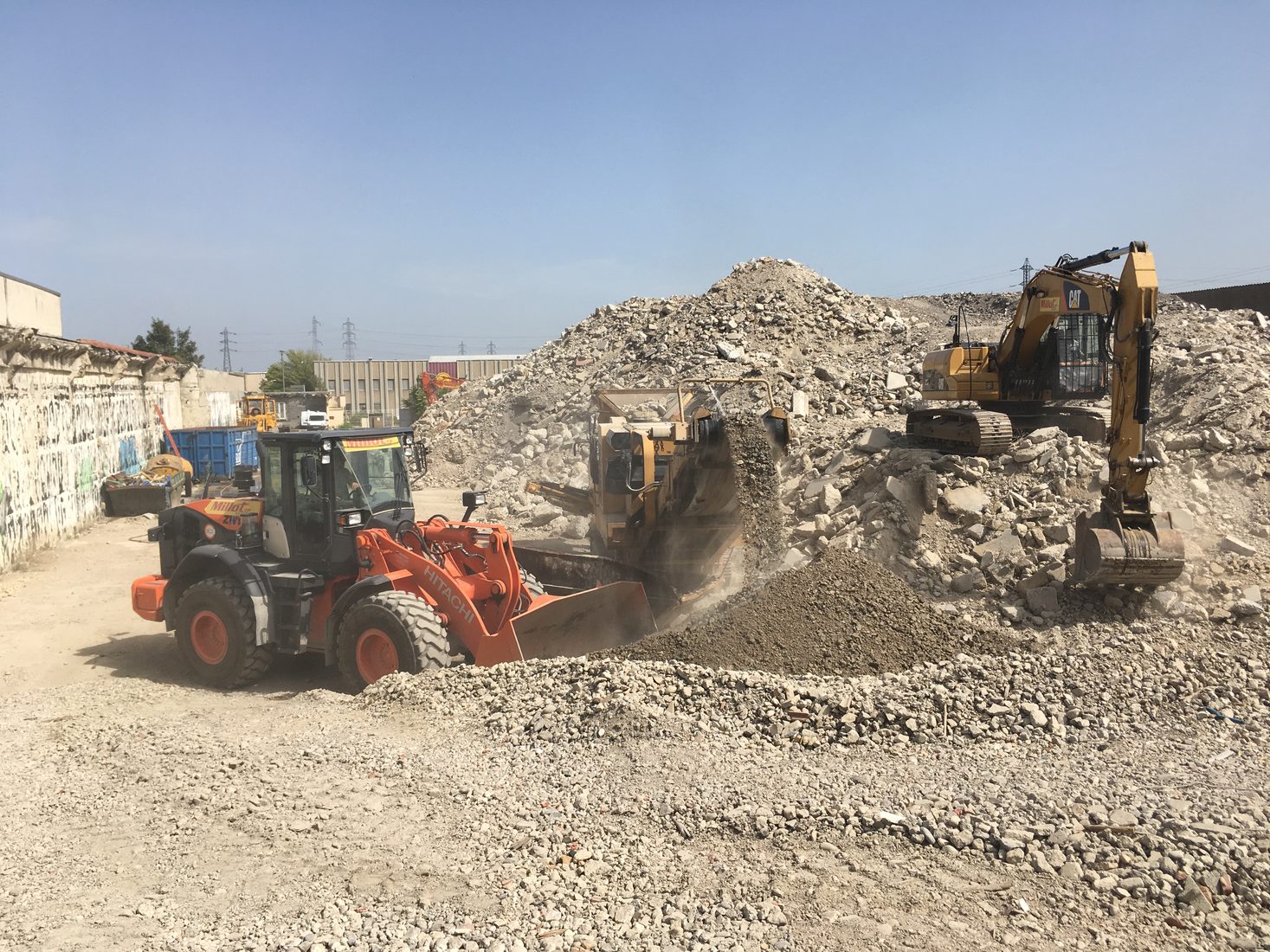 Concassage et criblage de matériaux — MILLOT TP